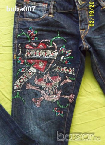 Ed Hardy лот в синьо, снимка 15 - Кецове - 7783217