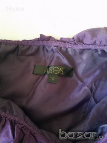 Мини къса рокля / туника на Asos UK 10, снимка 6 - Рокли - 14802948