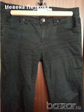 Панталон дамски летен памучен черен, снимка 2 - Панталони - 12015081