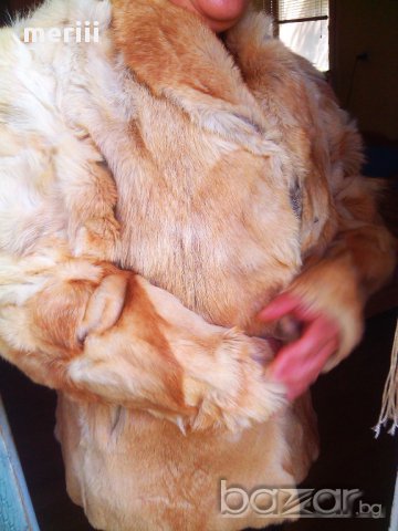 Палто от 100% естествена кожа от лисица, снимка 5 - Палта, манта - 11572087