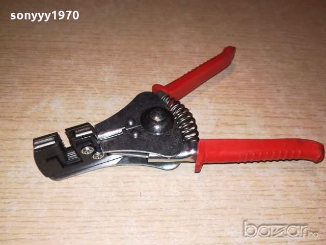автоматични клещи за за заголване на кабели-18см, снимка 3 - Клещи - 20803833