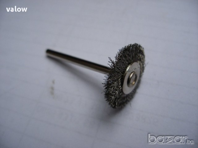  Четка четки телена телени за Дремел Dremel бормашина, снимка 7 - Бормашини - 9650631
