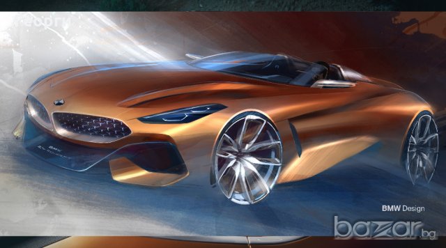 Колекционерски прес кит брошура списание книга BMW Concept Z4 , снимка 2 - Други ценни предмети - 19178733