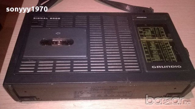 Grundig signal 2000-made in germany-внос швеицария, снимка 9 - Ресийвъри, усилватели, смесителни пултове - 13480300