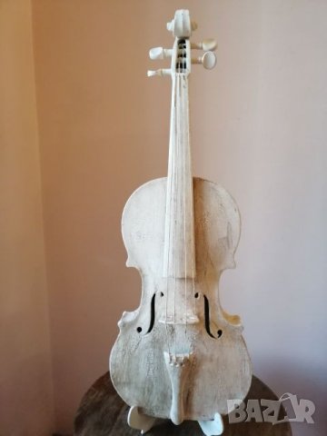 Състарена цигулка. , снимка 1 - Декорация за дома - 25121034