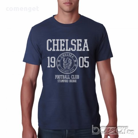 NEW! ЧЕЛСИ / CHELSEA мъжка фенска тениска с уникален дизайн! Поръчай модел с твоя снимка!, снимка 2 - Тениски - 13454427