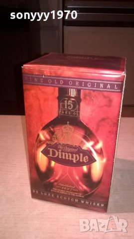 dimple 15 years-празна кутия за колекция, снимка 4 - Колекции - 22880329