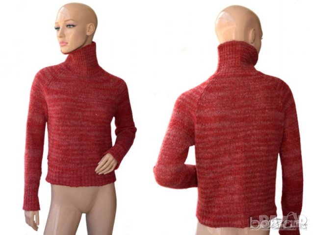 Levis ® Red Tab Girls Medium дамски червен пуловер, снимка 1 - Блузи с дълъг ръкав и пуловери - 23444801