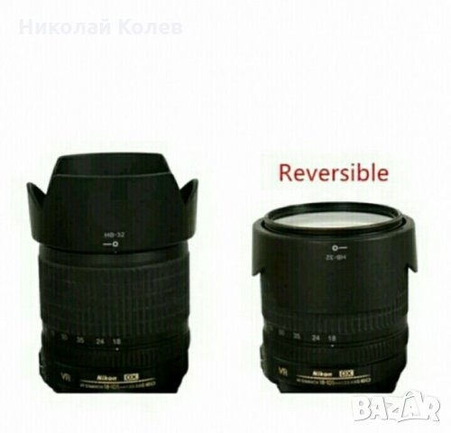 HB-32 сенник за обективи Nikon, снимка 4 - Чанти, стативи, аксесоари - 21548866