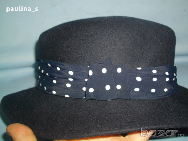 Дизайнерско бомбе от вълнен филц / буткова селекция, снимка 2 - Шапки - 12903267