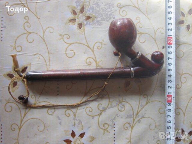 Уникална стара лула чибук Бриере Гарантие , снимка 2 - Лули - 25528062