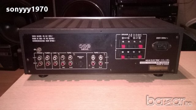 Akai am-2250-amplifier-made in japan-внос швеицария, снимка 13 - Ресийвъри, усилватели, смесителни пултове - 15521160