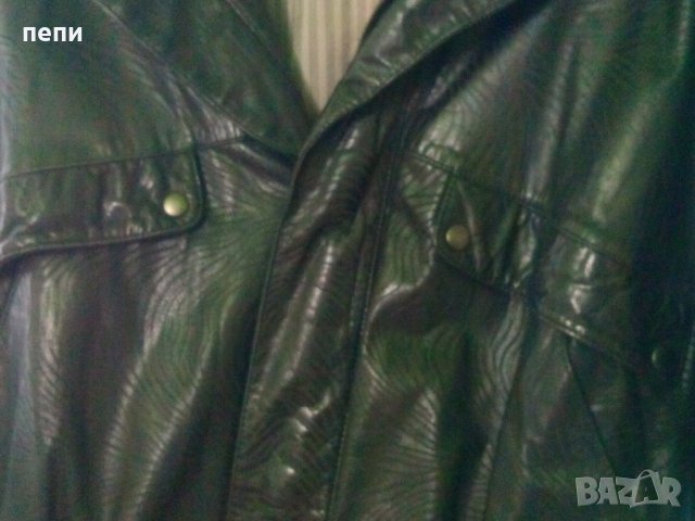 Кожено яке дизайнерско, снимка 2 - Якета - 24722115
