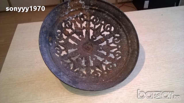 АНТИКА-Ретро колекция-метал/чугун-редка плетка-33х13см, снимка 10 - Антикварни и старинни предмети - 17734706