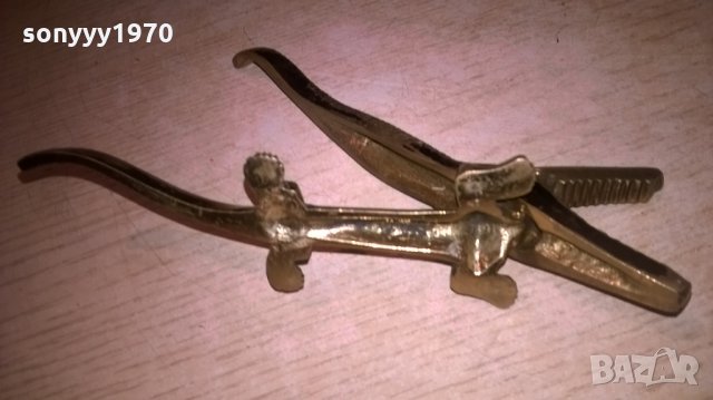 крокодил-17см-мед/месинг-внос испания, снимка 12 - Колекции - 25242723