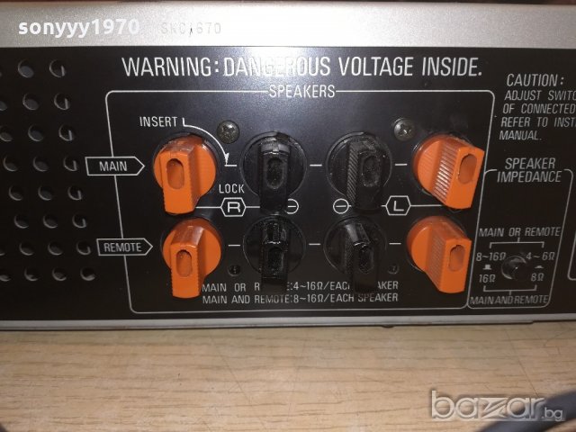 technics stereo amplifier-made in japan-внос швеицария, снимка 17 - Ресийвъри, усилватели, смесителни пултове - 20743815