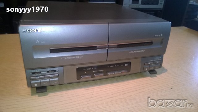 sony tc-ex90 stereo cassette deck-внос швеицария, снимка 1 - Плейъри, домашно кино, прожектори - 10774694