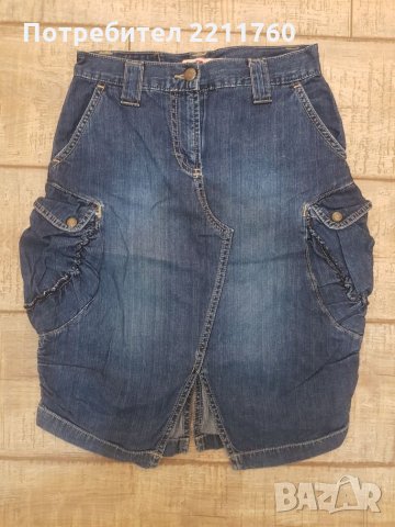 Дънкови поли Fornarina, Bershka, снимка 3 - Поли - 25821598