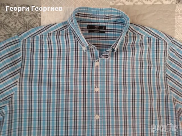 Мъжка риза Mango /Манго,100% оригинал, снимка 10 - Ризи - 25520391
