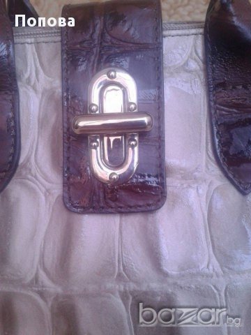 Маркова чанта  естествена кожа  италианска, снимка 5 - Чанти - 14780230