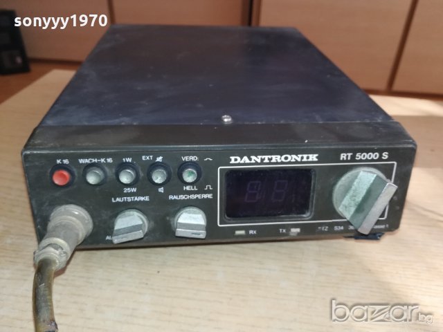 dantronik rt5000s-станция+слушалка-внос швеицария, снимка 3 - Ресийвъри, усилватели, смесителни пултове - 20646652