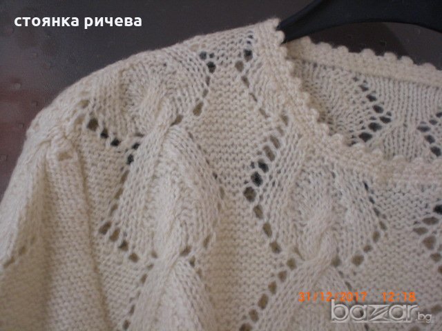 продавам нова дамска блуза  ръчна изработка, снимка 5 - Блузи с дълъг ръкав и пуловери - 20311517