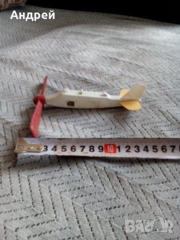 Стара играчка,самолет, снимка 3 - Антикварни и старинни предмети - 23267460