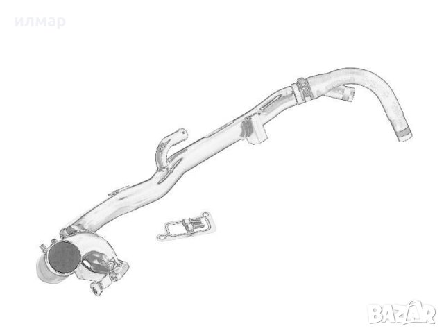 1338289 Тръба  за охладителна течност за Опел Зафира 1,9cdti , снимка 2 - Части - 25682776