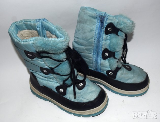Snowboot детски ботушки сини ботуши, снимка 2 - Детски боти и ботуши - 25133158