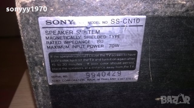 sony център 70w+колони-2х100w-внос швеция, снимка 13 - Тонколони - 25699229