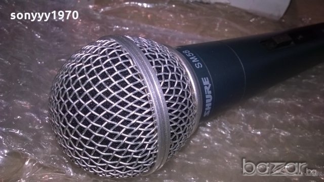shue sm58-микрофон-внос швеицария, снимка 4 - Микрофони - 20297725