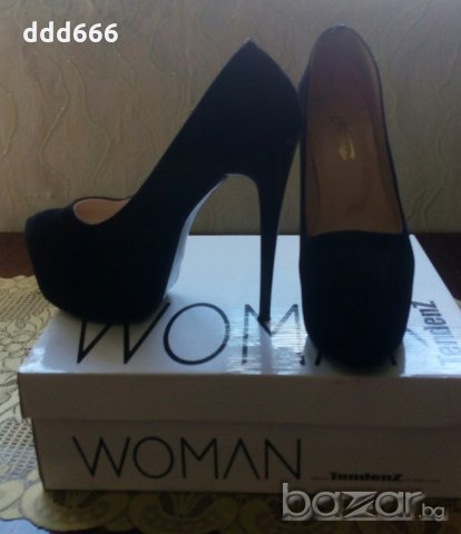 Дамски обувки с висок ток, снимка 2 - Дамски обувки на ток - 18548300