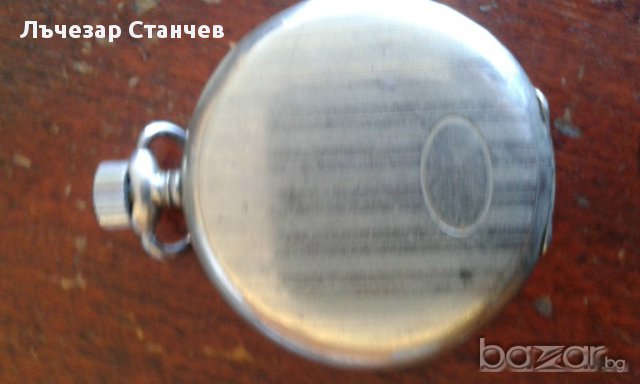 Джобен сребърен швейцарски часовник Argentan, снимка 2 - Джобни - 17775553