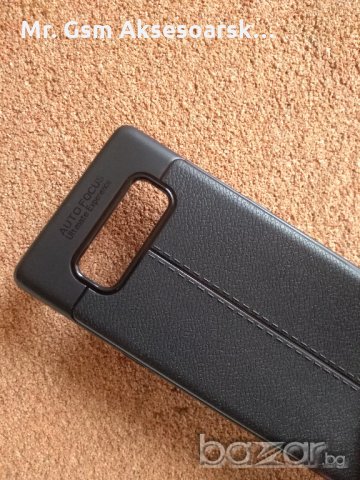 Калъф, кейс, гръб за Samsung Note 8 - силиконов черен Lux, снимка 1 - Калъфи, кейсове - 19898960