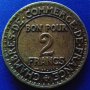  Монета Франция - 2 Франка 1922 г., снимка 1 - Нумизматика и бонистика - 20967695