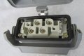 нов контакт , конектор HARTING original, 80A, 830V, 8 kV, профи контакт, високо волтов, мощен контак, снимка 6