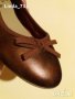 Дам.обувки-/изк.кожа/-№40-цвят-кафяво-бордо-/металик/., снимка 10