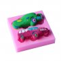  спортна кола Маккуин автомобил и джип силиконов молд форма украса декор торта фондан шоколад и др, снимка 3