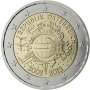 2 Евро монети (възпоменателни) емитирани 2012г(10-та годишнина от въвеждането на еврото), снимка 2