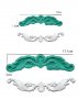 ОР40 малък или голям орнамент силиконов молд борд кант форма декорация торта фондан шоколад и др., снимка 1 - Форми - 25303999