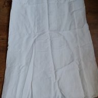 dayi , бяла памучна пола с бродерия, дантела, снимка 1 - Поли - 11863477