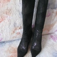 Луксозни и елегантни ботуши от естествена кожа., снимка 7 - Дамски ботуши - 21587433