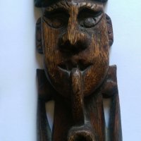 Африкански дървени  фигури, снимка 2 - Статуетки - 20122021