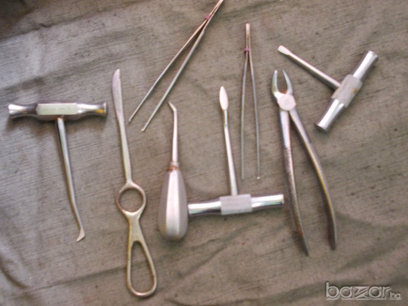 зъболекарски инструменти - 8 бр , снимка 1