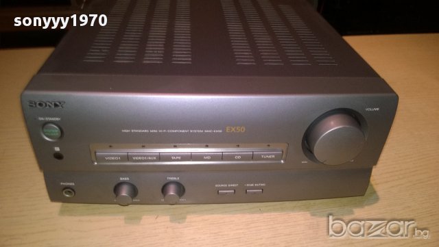 *sony ta-ex50-integrated stereo amplifier-внос англия, снимка 3 - Ресийвъри, усилватели, смесителни пултове - 10409756