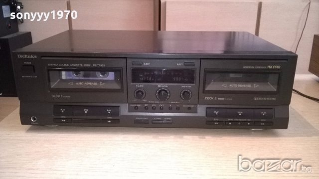 technics rs-tr333 deck hx pro-made in japan-внос швеицария, снимка 2 - Ресийвъри, усилватели, смесителни пултове - 18206637