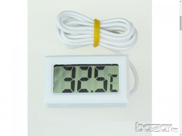 LCD Термометър за вграждане -50 ~ + 110 ° C, обикновенни и за инкубатор, снимка 2 - Други - 12421117