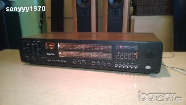 saba ultra hi-fi 9060-stereo receiver-germany-внос швеицария, снимка 5 - Ресийвъри, усилватели, смесителни пултове - 10889731