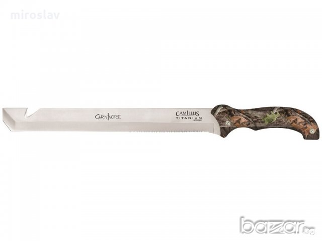 Camillus 18" Carnivore® Titanium Nitride Bonded Machete-19074, снимка 1 - Ножове - 18759816