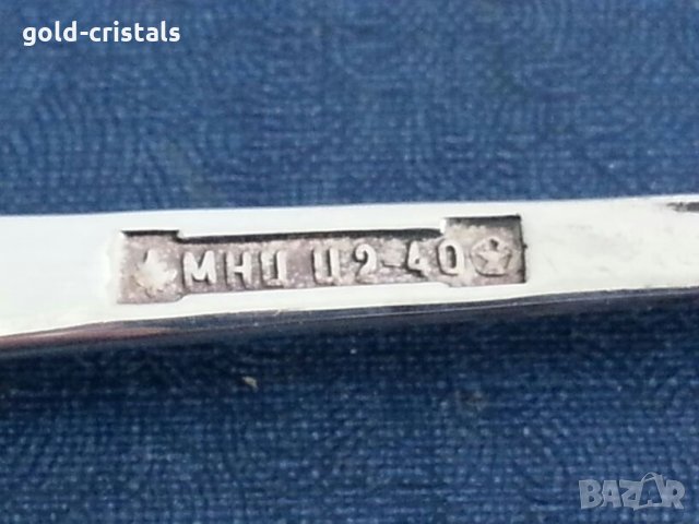  руски лъжички посребрени мнц, снимка 4 - Антикварни и старинни предмети - 23580894